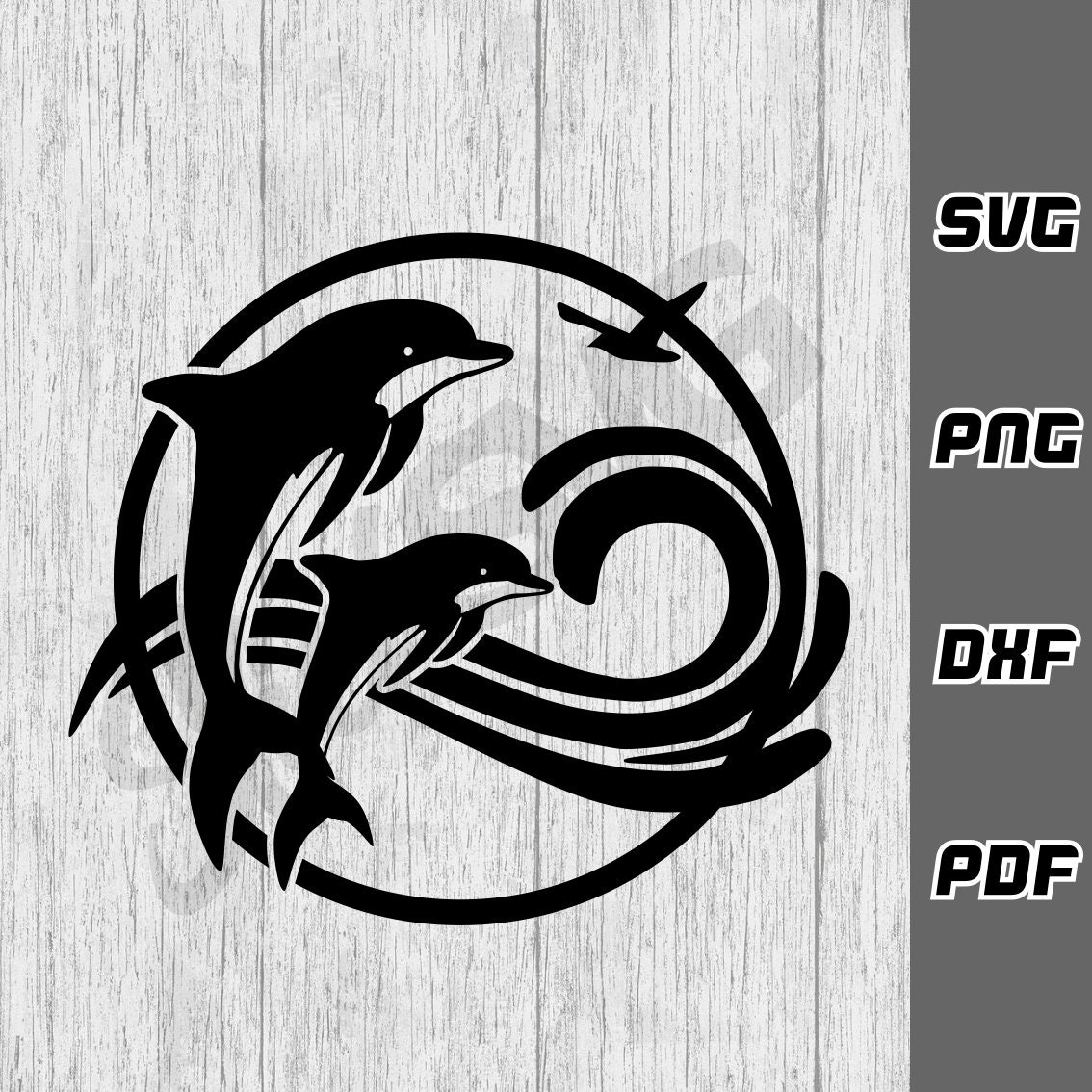 Beach dolphin waves SVG PNG | Digital Download | Positive Motivational svg | Inspirational svg | Beach vibes svg | Ocean svg | Summer svg