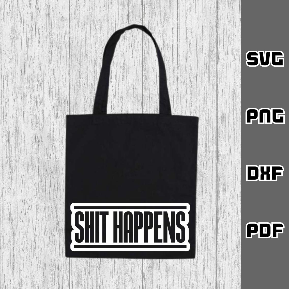 Shit Happens SVG - Png - Dxf - Pdf - Cricut Cut File - Bathroom SVG ...