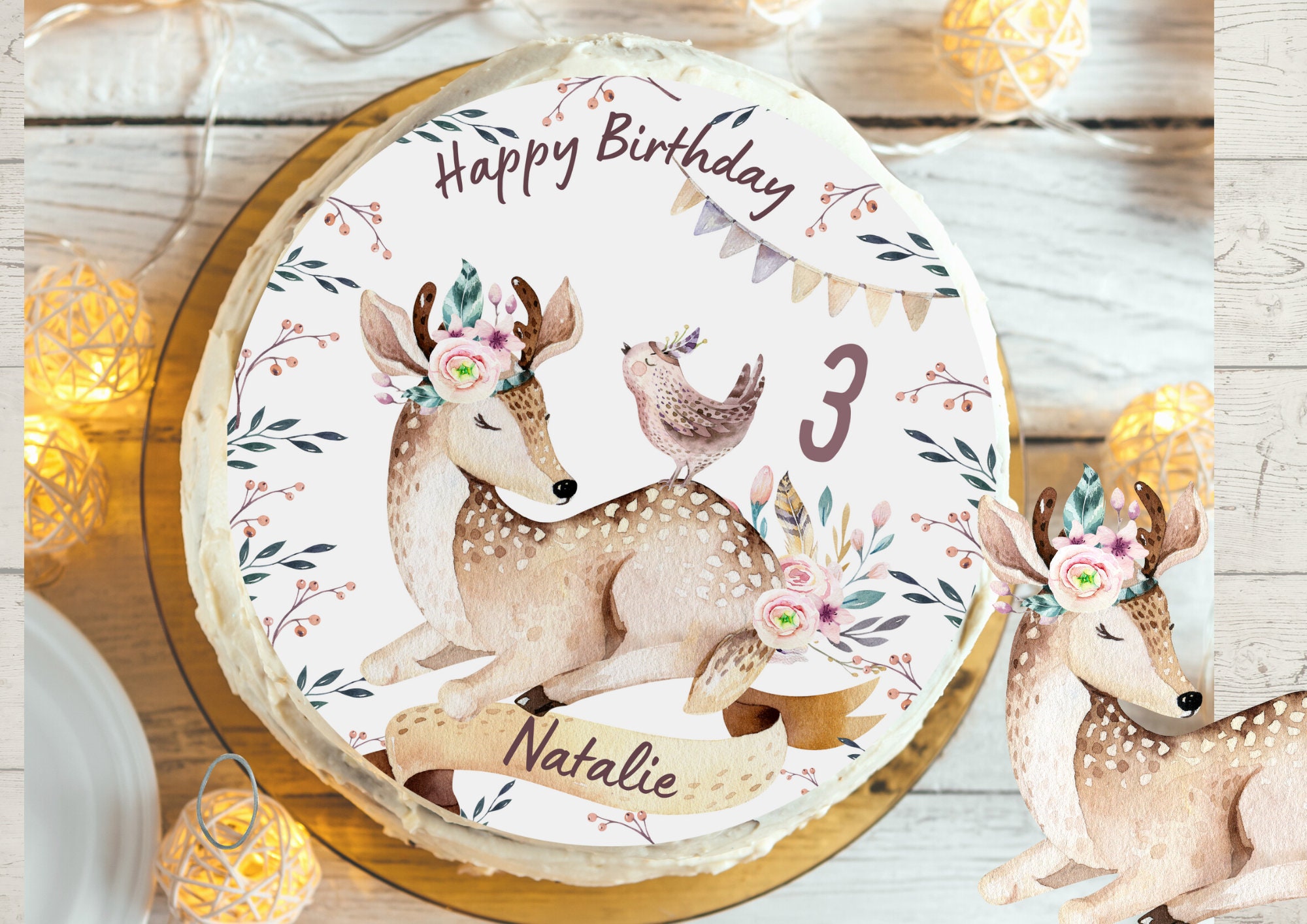 Deer cake pan discount