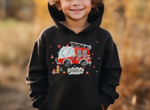 Kids firefighter hoodie hotsell