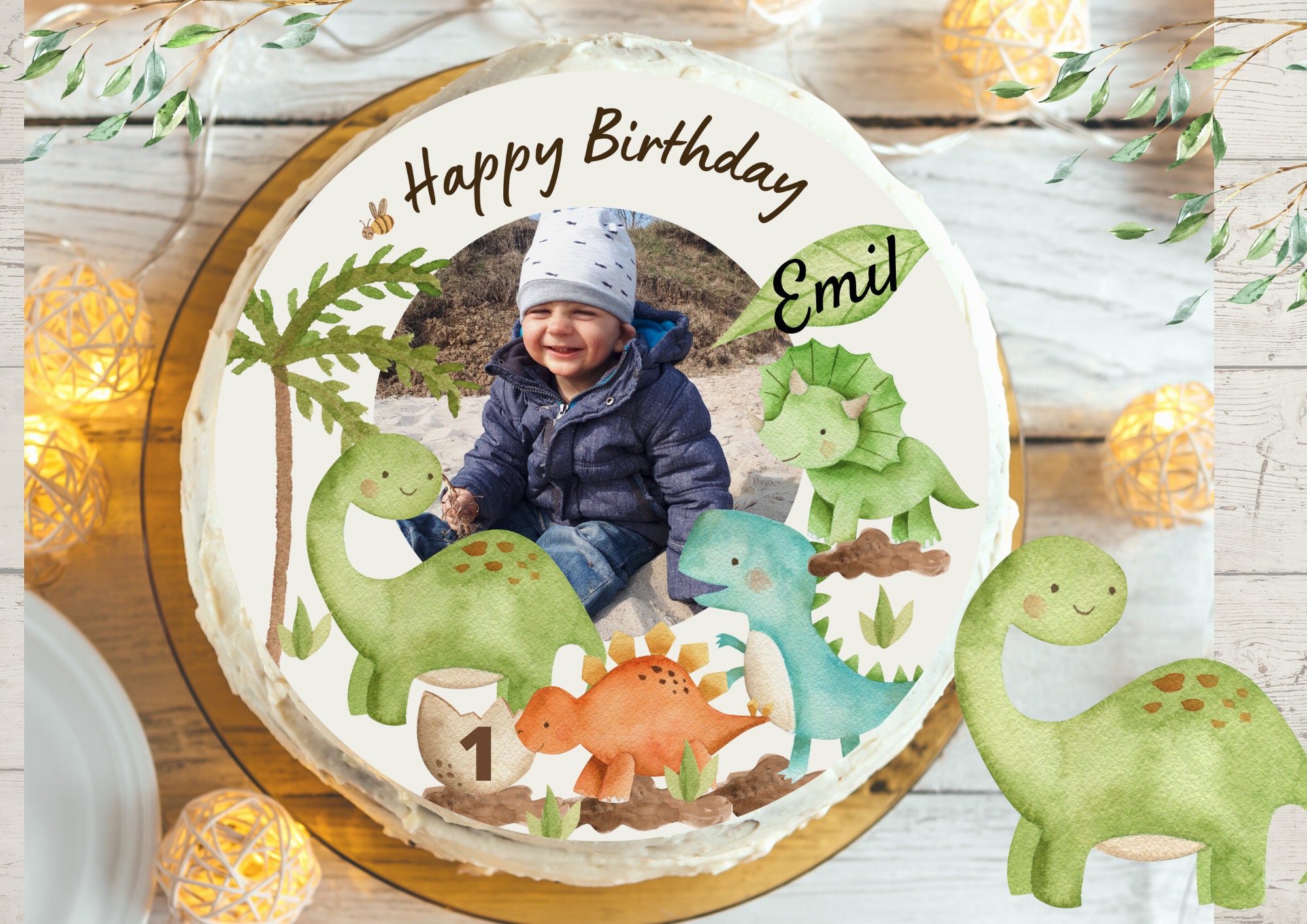 Star Wars Birthday Party Supplies - 24 Count 7" Dessert Plates & Bonus Dinosaur Sticker Sheet - View #13