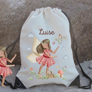 Sac de sport sac de sport avec nom personnalisé fée elfe