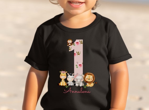 Personalisiertes T-Shirt Mädchen – Boho Regenbogen Mit Namen