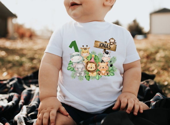 Kids 5th Birthday T-Shirt Kids Elephant Giraffe Gift Birthday Kids 5th Birthday T-Shirt Kids Elephant Giraffe Gift Birthday
