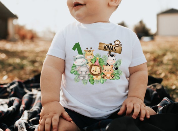 Enfants Anniversaire T-Shirt Ajouter Nom Et Âge Garçon Fille Cadeau Noël  Jeunes