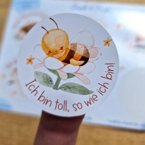 Adesivi lavabili in lavastoviglie impermeabili Affermazioni resistenti ai raggi UV Impermeabili / Per borraccia porta pranzo bicicletta balena creature marine