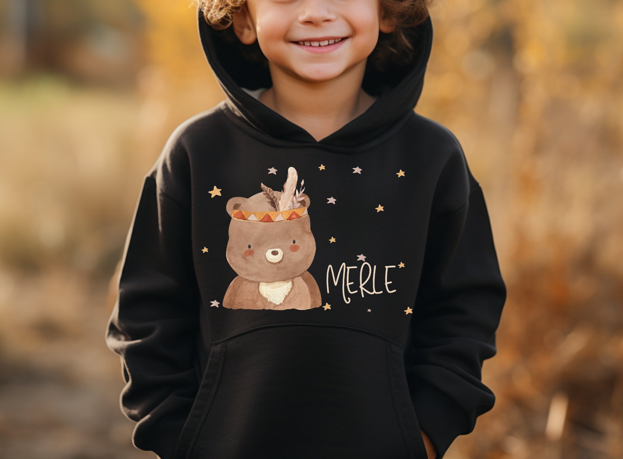 Personalisiertes Kapuzenpullover Für Kinder – Hoodie Mit Namensdruck, Weicher Stoff, Für Jungen & Mädchen