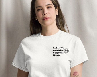 Un banyito, hora i pico, gazpatxito i repitu samarreta camiseta