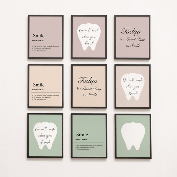 Dental Art Printable - Etsy