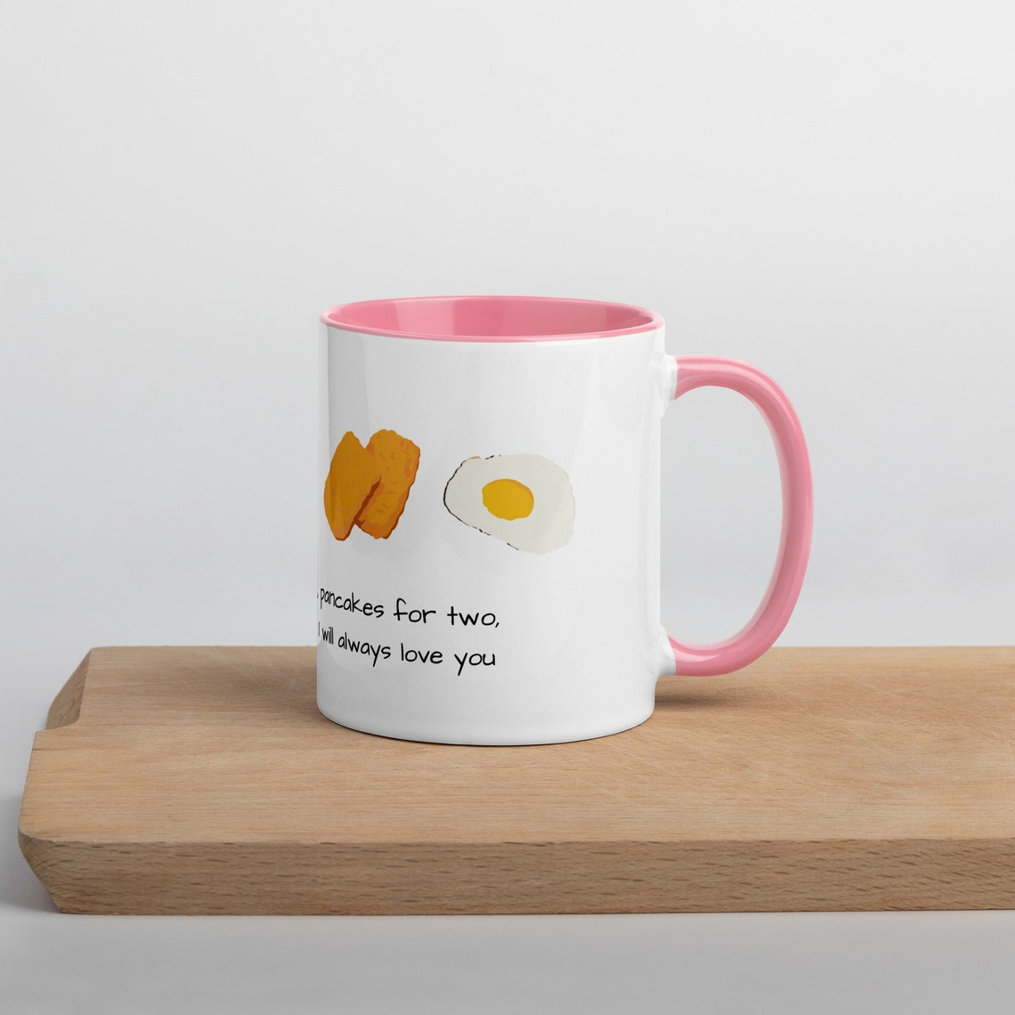 Maple Syrup, Coffee, Pancakes, Hash Brown, Egg Yolk, I Will Always Love