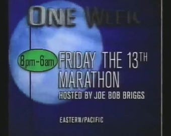 MONSTERVISION Friday the 13th Marathon + "Part lV The Final Chapter" episode • ALL 6 C0MPLETE & Uncut episodes w/ Joe Bob Briggs {Parts 1-6}