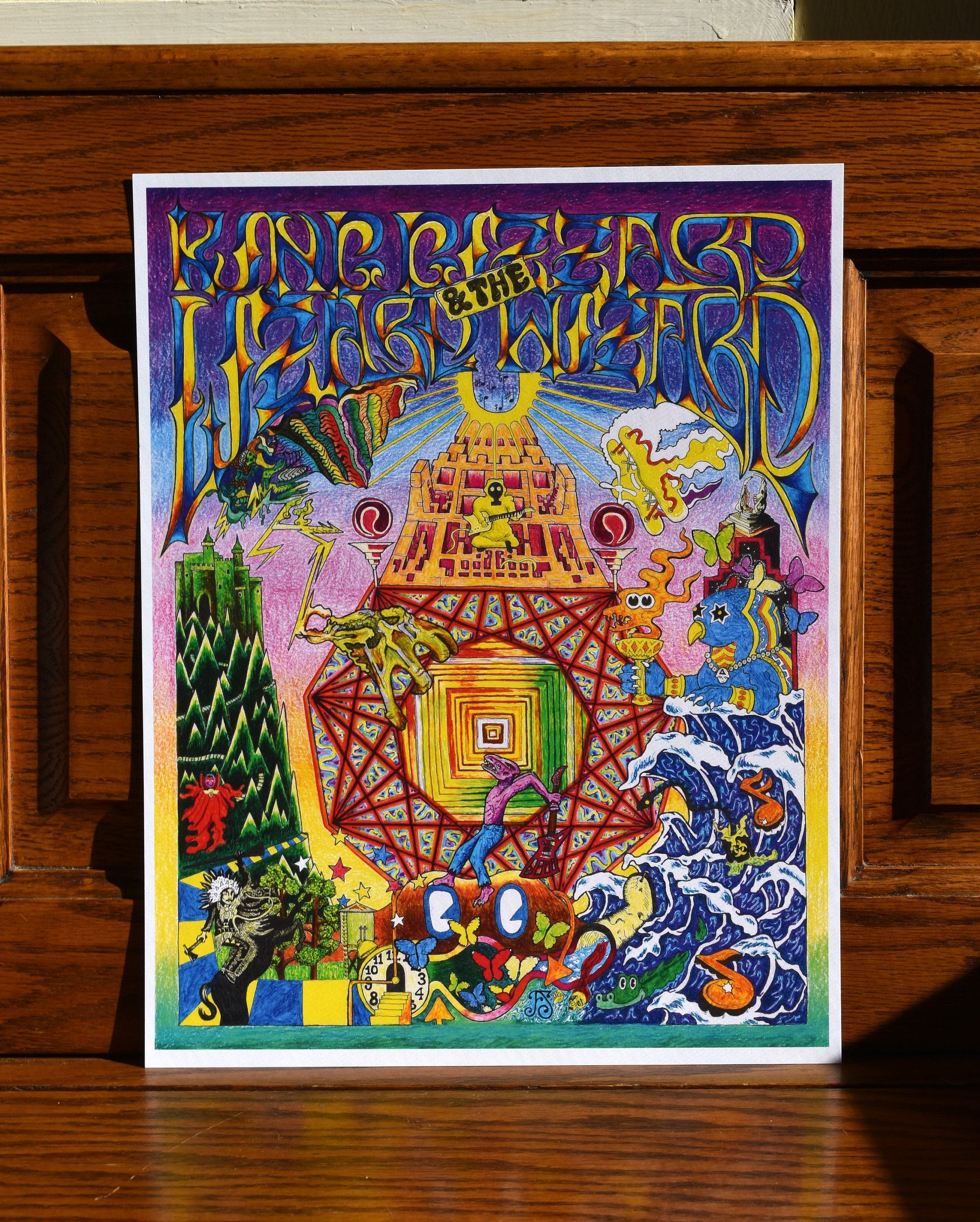 King Gizzard 20 Album Poster Etsy