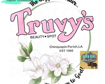 Truvy&#39;s Beauty Spot Digital png, digital image, Sublimation PNG