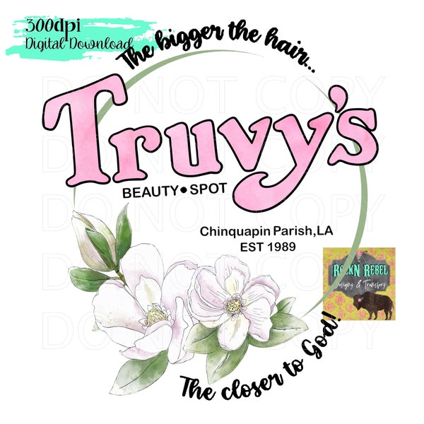 Truvy's Beauty Spot Digital png, digital image, Sublimation PNG