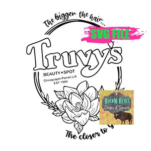 Truvy&#39;s Beauty Spot SVG Cutout