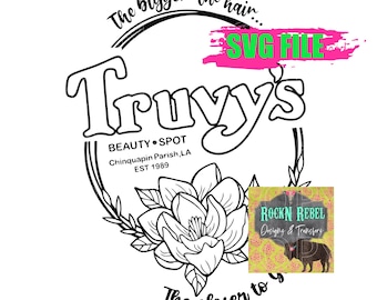 Truvy&#39;s Beauty Spot SVG Cutout