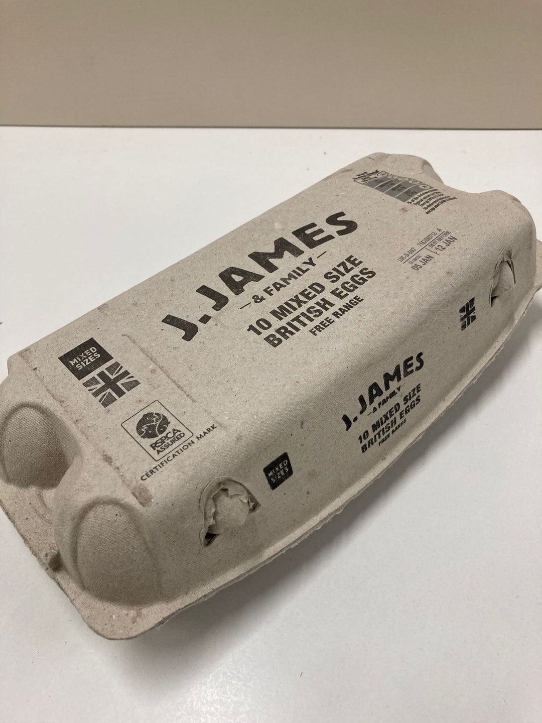 Empty Cardboard Egg Boxes Half Dozen, 12, 15, or Ten Eggs Etsy