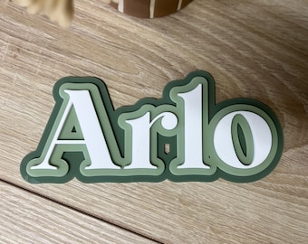 Acrylic Name Plaque, Wood plaque, Wall script, Bedroom Name, Bedroom Decor, Acrylic Name, Acrylic Name Sign, Acrylic Signage, Acrylic