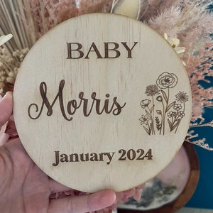 Pregnancy Announcement, Baby Reveal, Baby News, Pregnancy Surprise, Surprise I&#39;m Pregnant, Pregnancy News, Pregnancy Announcement plaque