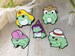 Frogs wearing hats Enamel Pin Animal Pins Badge Brooch accessories hat lapel pin funny cute Enamel Pins for Backpacks Jean gift for her 