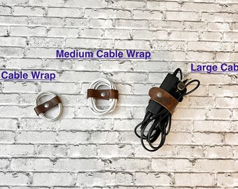 Leather Cable Organizer