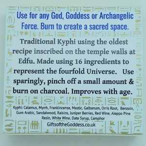 Kyphi Sacred Temple Incense Gift Box image 3