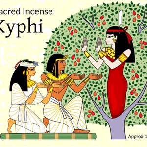 Kyphi Sacred Temple Incense Gift Box image 1
