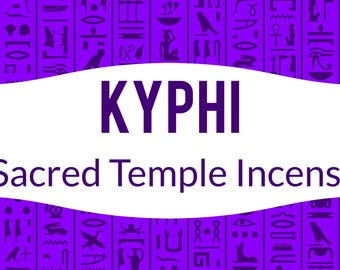 Kyphi - Philae Recipe