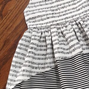 Black and white concert dress store
