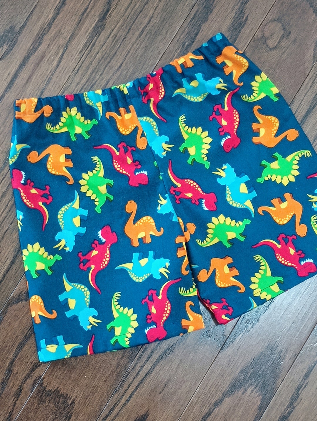 Dinosaur Shorts Dino Shorts Dinosaur Gender Neutral Shorts Shorts