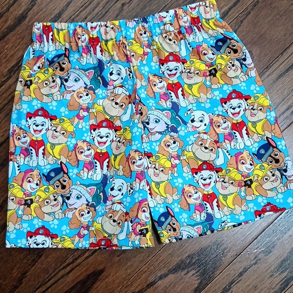 PAW Patrol shorts, PAW Patrol bloomers, shorts, bloomers, Skye, Rubble, Rocky, PAW Patrol