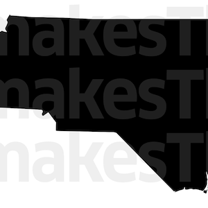 North Carolina shapes - Instant Digital Download includes B/W versions, 12 total files: 2 dxf, 2 eps, 2 pdf, 2 svg, 2 png, and 2 jpg files