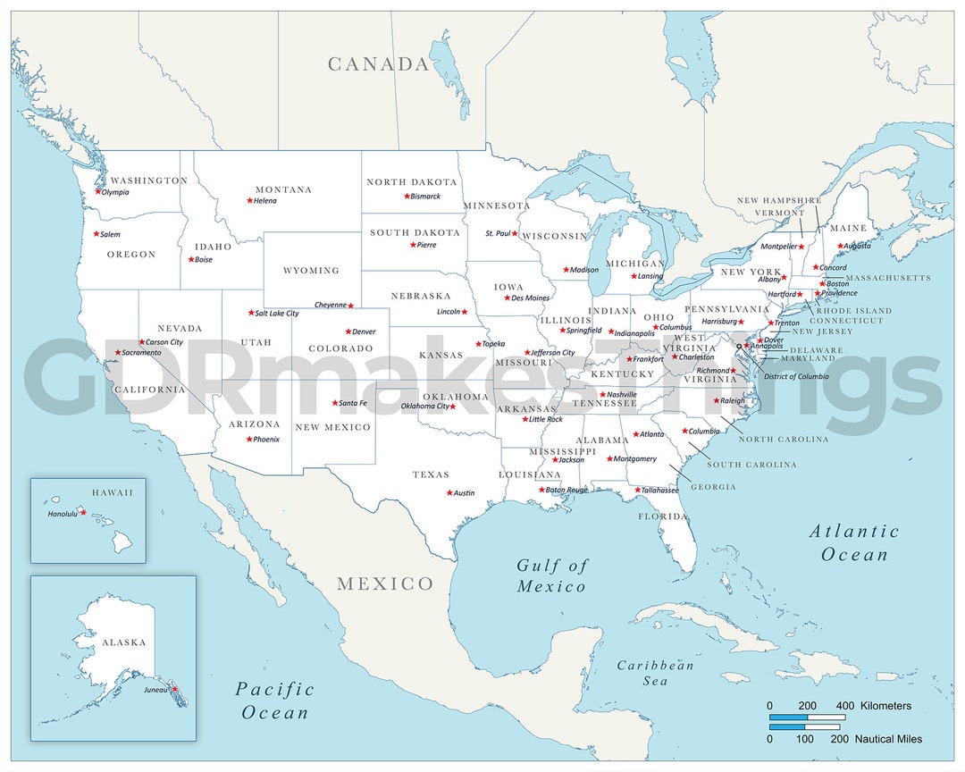 Digital Map Of The United States Of America Including All 50 States Il 1080xN.3889507506 1ps3 