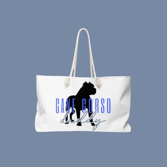 Cane Corso Dad Weekender Bag Dog Beach Bag Dog Tote Bag Etsy