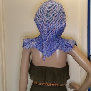 Pixie Hood Cowl Crochet Pattern - Digital Download