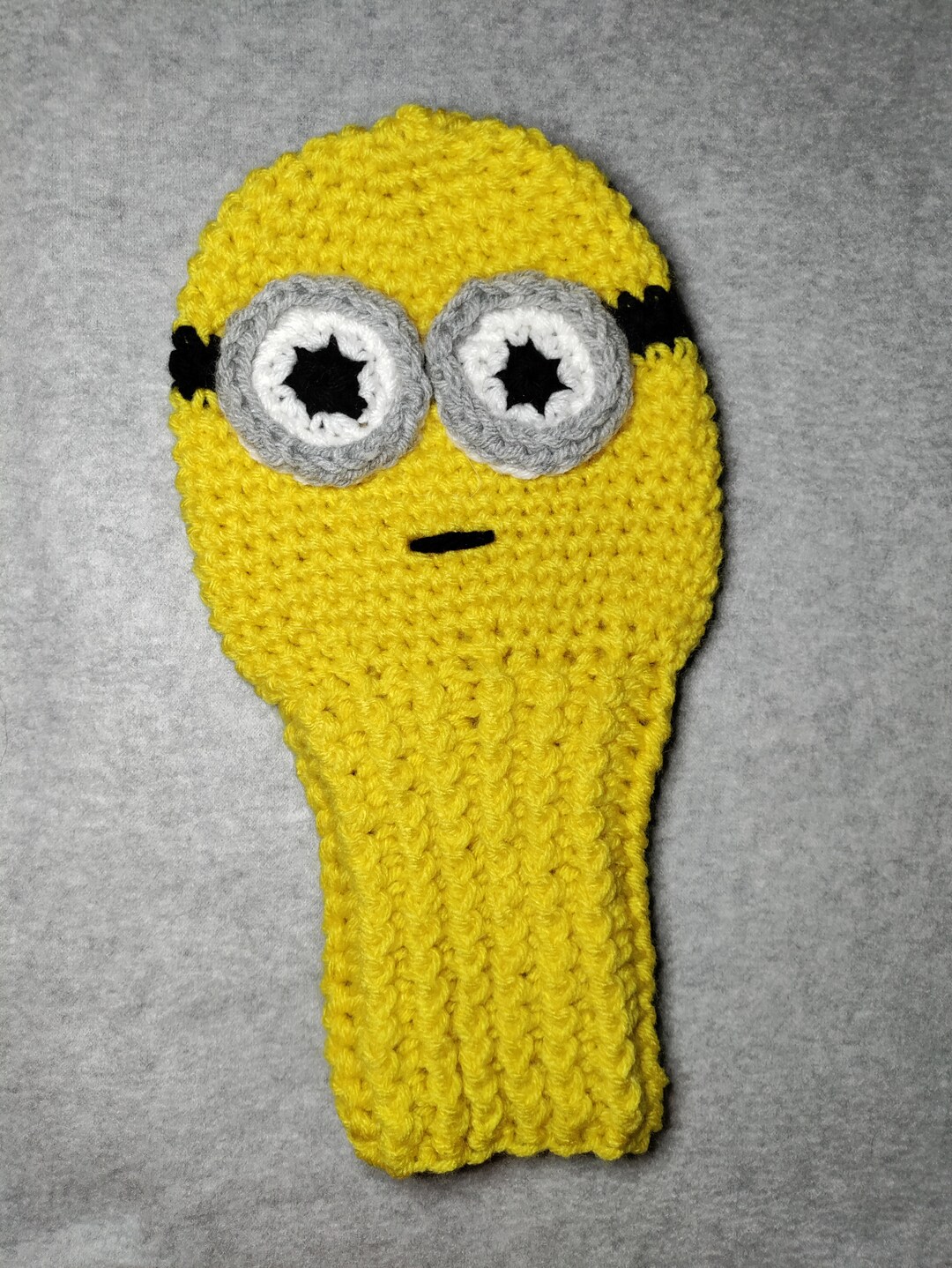 Golf Driver Club Cover. Minions. Custom Cover. Hand Crocheted Etsy