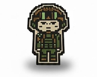 Pvc morale  army man