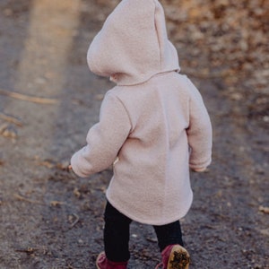 Children's coat Malin size. 86-164, digital sewing pattern, winter coat, wool walk, fleece image 6