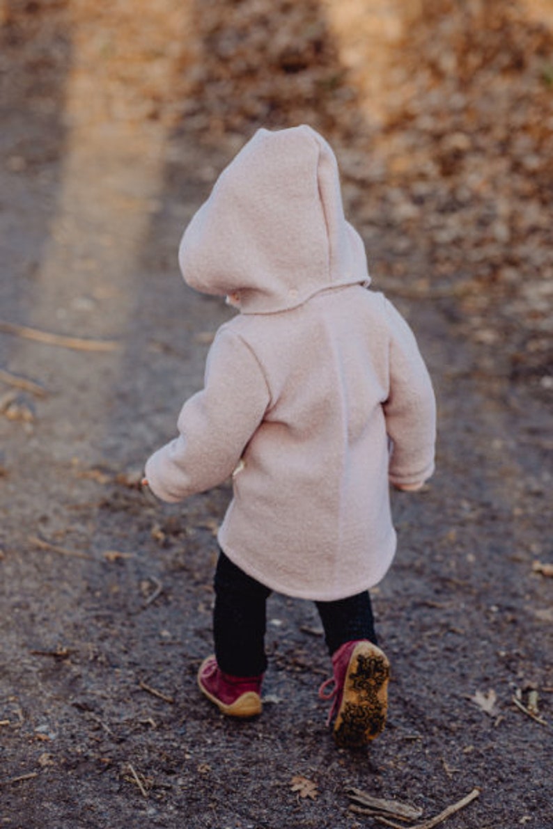 Children's coat Malin size. 86-164, digital sewing pattern, winter coat, wool walk, fleece image 6