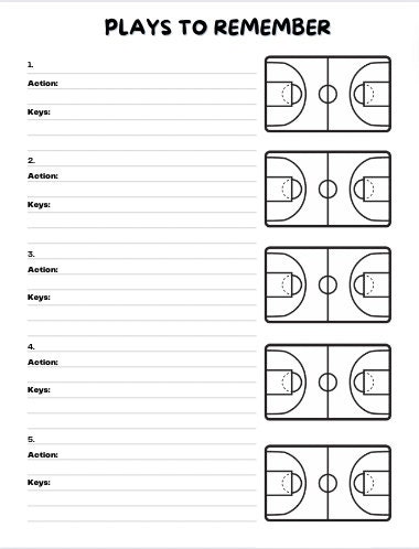 Basketball Journal Printable: Basketball Notebook for Kids | Printable ...