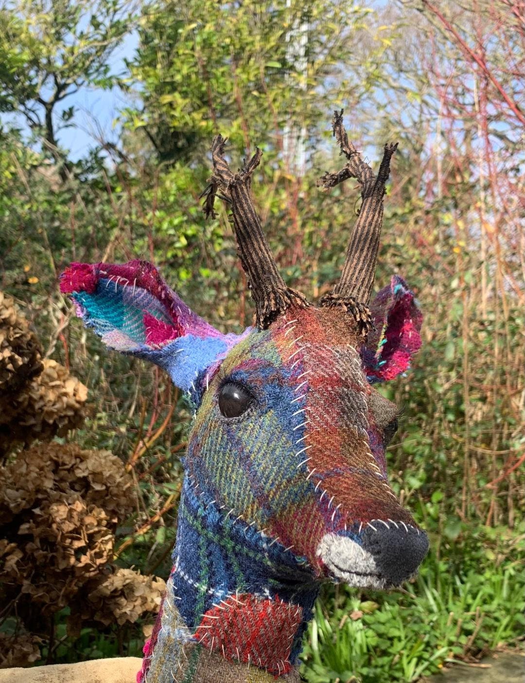 Roderick Scrappy Roe Deer, Pdf Pattern and Instructions With Youtube ...
