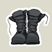 Black Military Combat Boots Vinyl Sticker: Law Enforcement Gift - Etsy