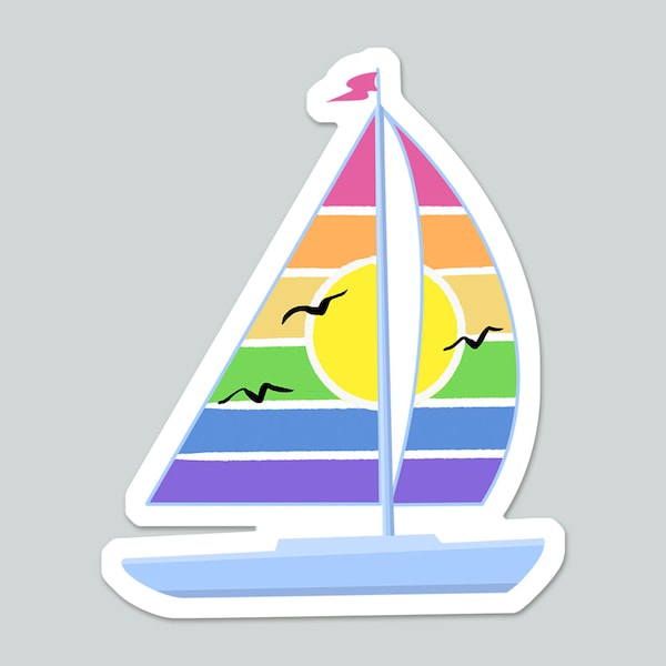 Sailboat Stickers - Etsy