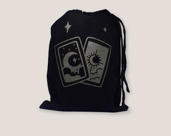 Black Mystic Tarot Pouch