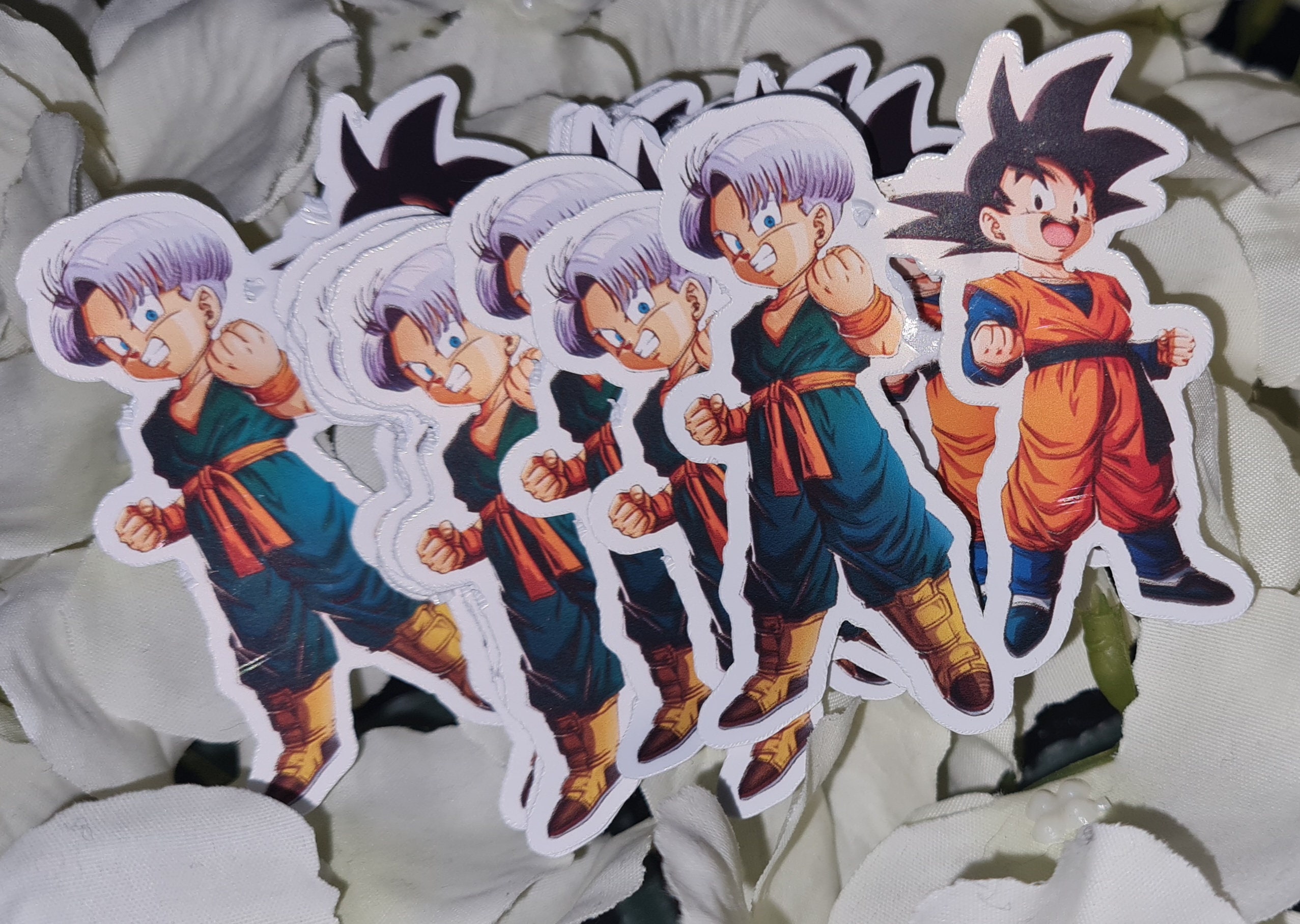 100Pc Anime Dragon Ball Z Super Saiyan Goku Vegeta Piccolo Pan Sticker DBZ