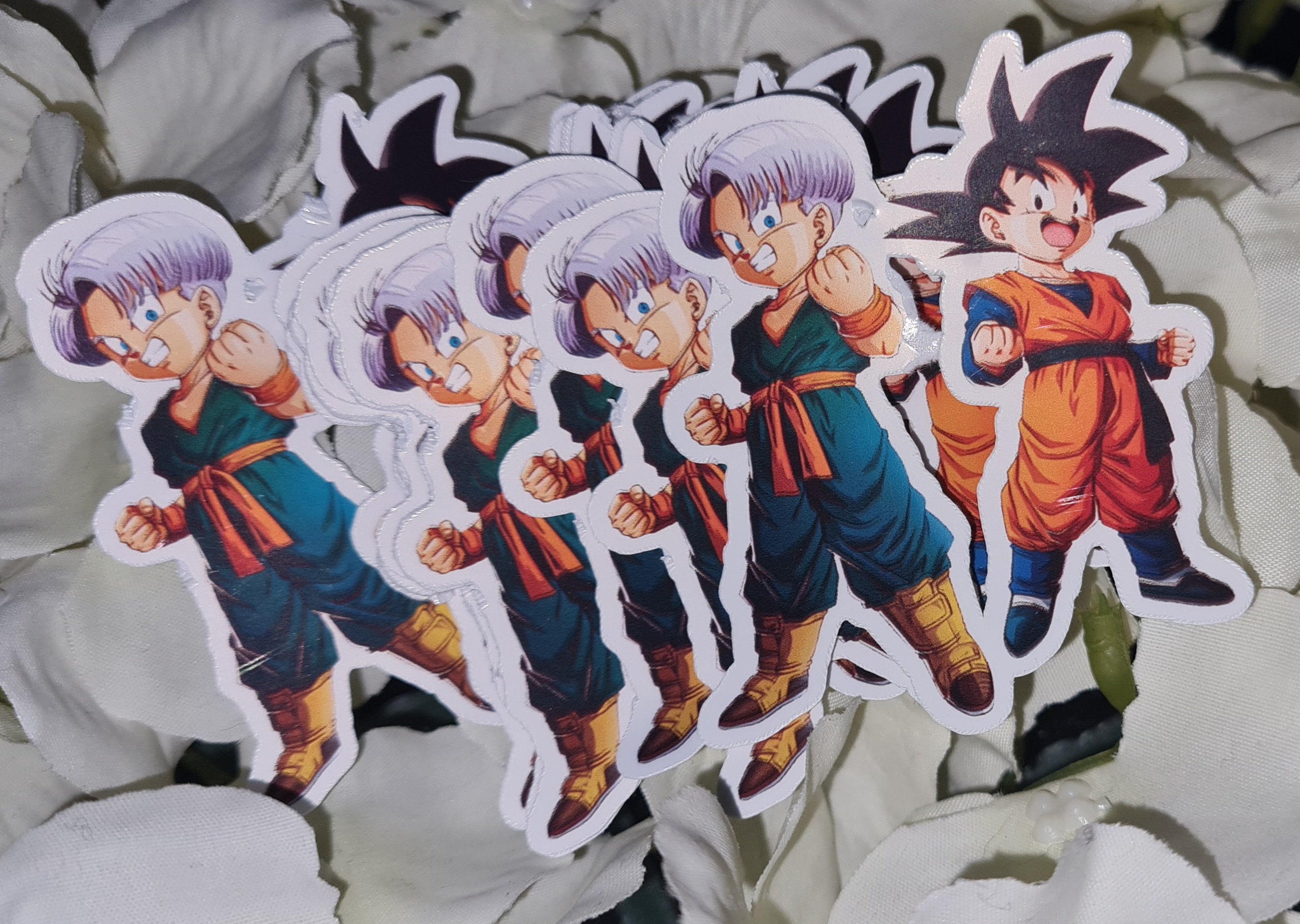 100Pc Anime Dragon Ball Z Super Saiyan Goku Vegeta Piccolo Pan Bulma  Sticker DBZ