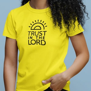 Trust in the Lord Vinyl graphic, LDS DIY Craft, Youth Room Décor, FSY theme, digital Cricut svg