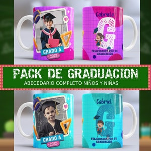 Graduation 2022 Mug Sublimation Templates Instant Download | 2022 Graduate collage mug template fast download