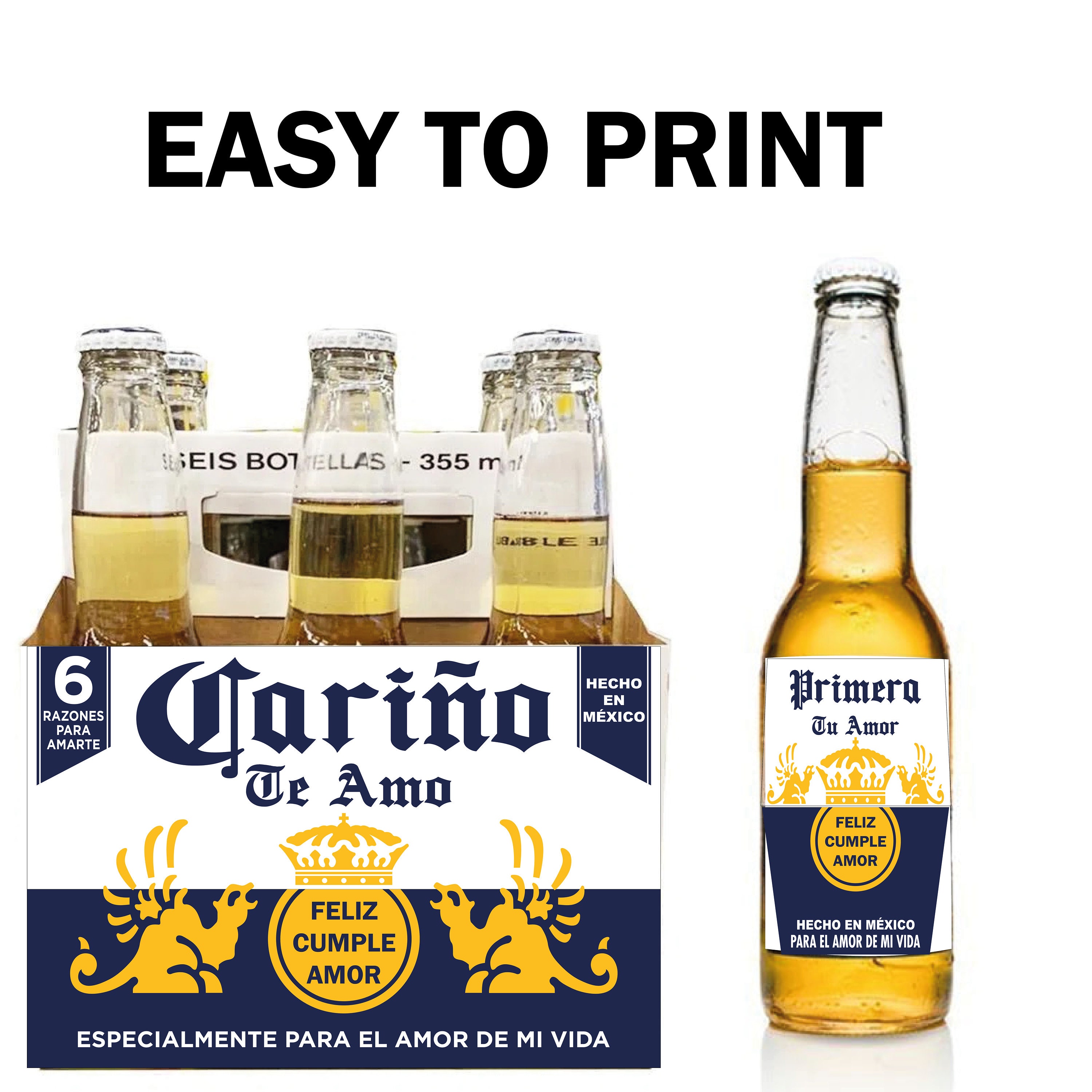 14 Corona Beer SVG labels for fathers Day 6 reasons 14 Etiquetas corona