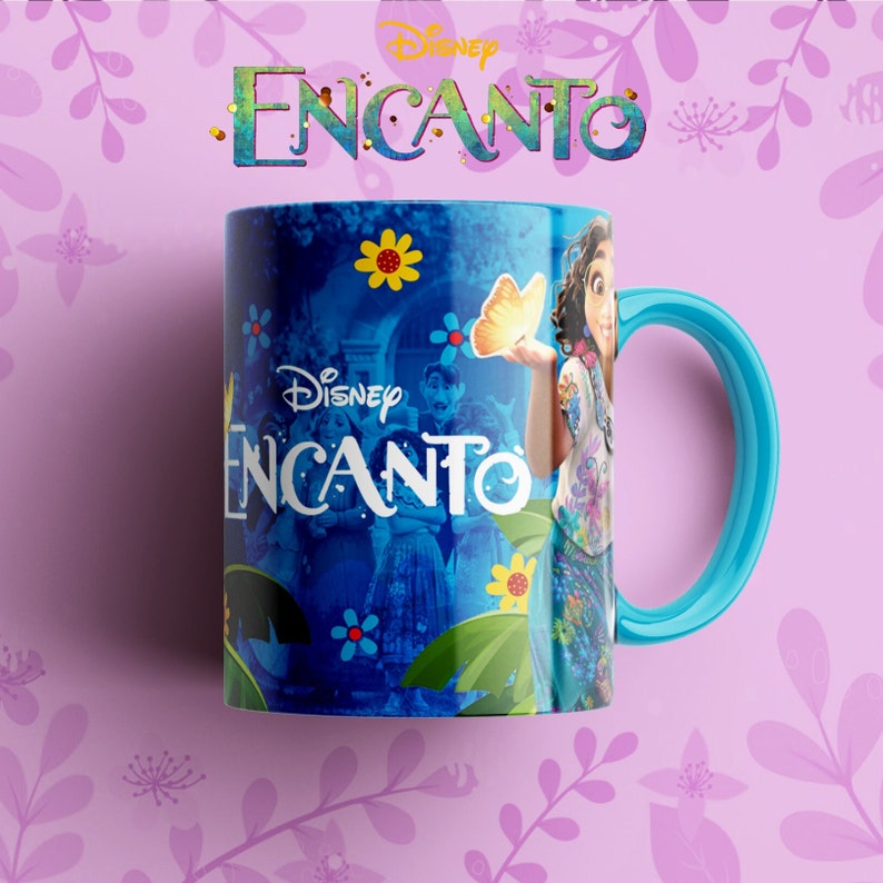 12 Encanto PNG Mug Design Template psd Plantillas editables Encanto